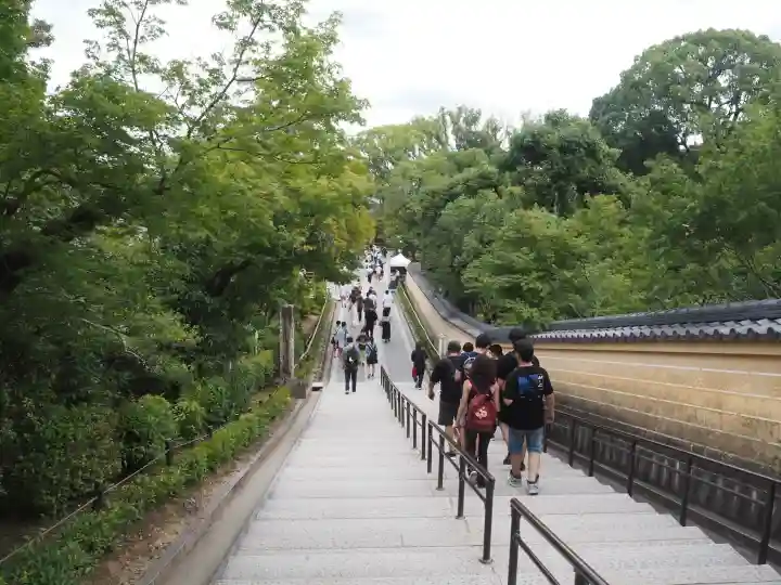 鹿苑寺(金閣寺)の景色