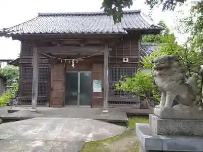 柳田神社の本殿