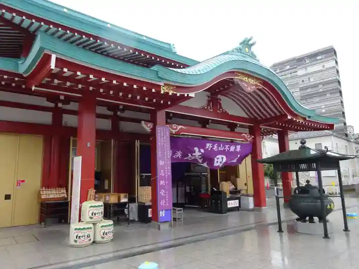 成田山横浜別院延命院の本殿・本堂