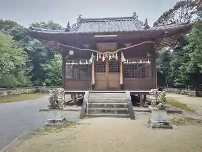 大野温泉神社の本殿