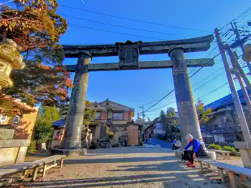 金峯山寺の鳥居