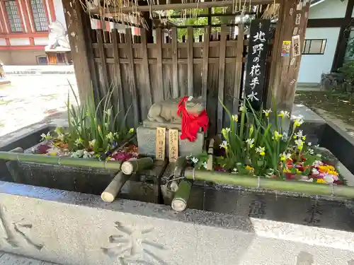 北野天満宮の手水舎