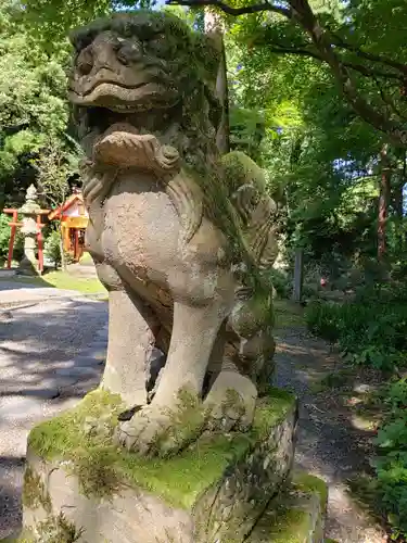 春日山神社の狛犬