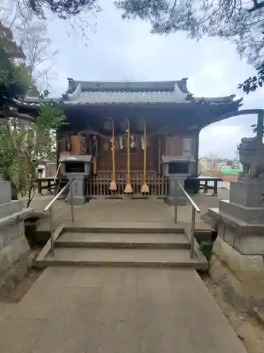 日限富士浅間神社の本殿・本堂