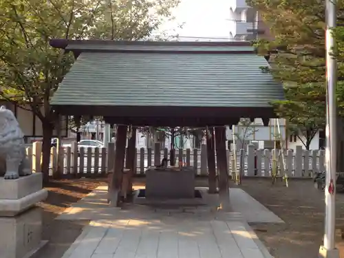 北海道神宮頓宮の手水舎