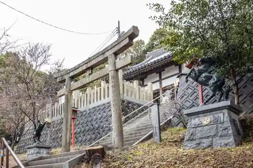 男山八幡宮の鳥居