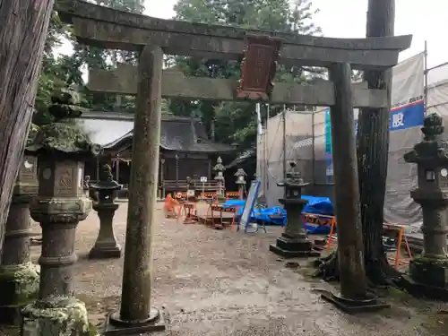 積田神社の鳥居