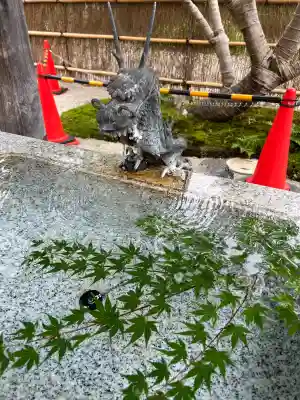 長良神社の手水舎