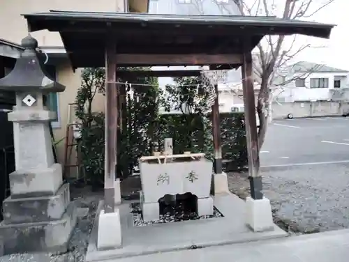 熊野神社の手水舎