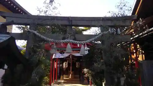 葛飾氷川神社の鳥居