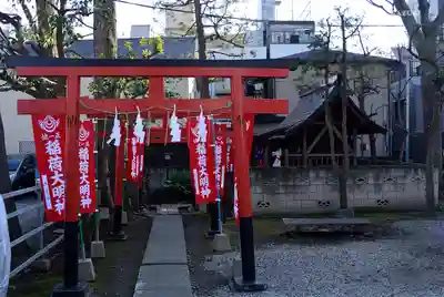 蛇窪神社の鳥居