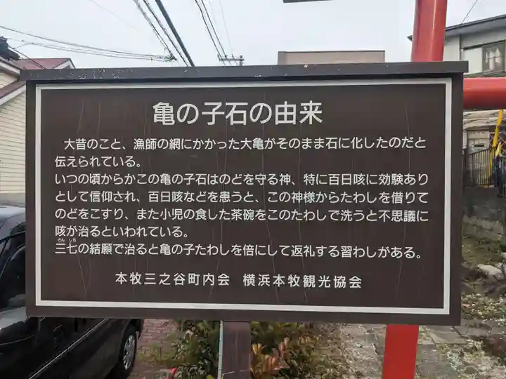 亀の子石神社(亀の子様)(神奈川県)