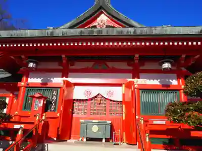足利織姫神社の本殿・本堂