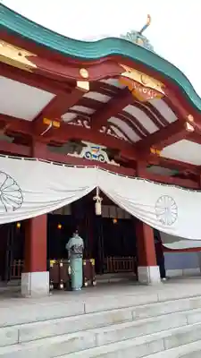 日枝神社の本殿・本堂