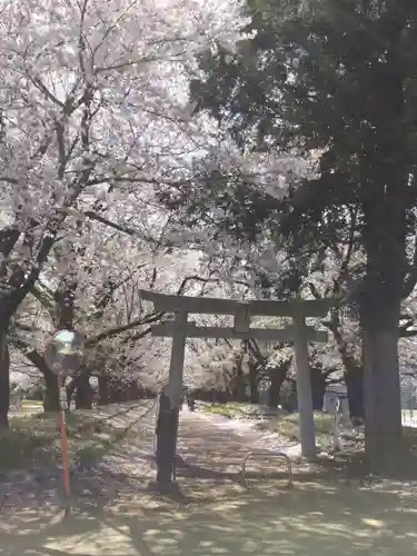 東蕗田天満社の鳥居