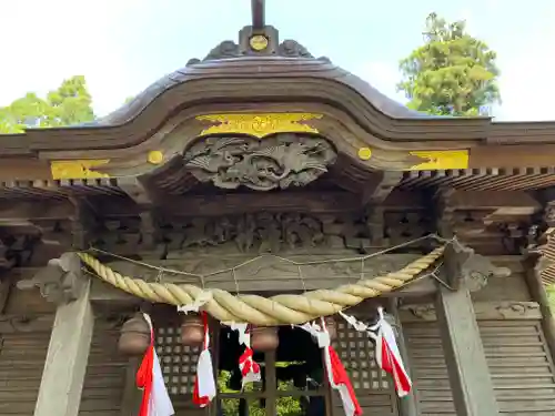 渋川八幡宮の本殿