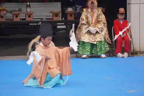 尻岸内八幡神社のお祭り