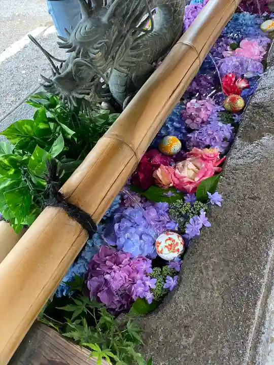 楽法寺(雨引観音)の手水舎