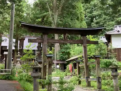 山家神社の鳥居