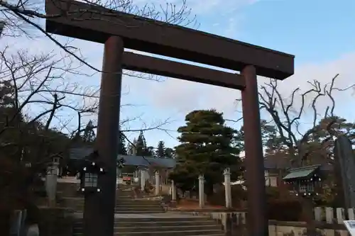 開成山大神宮の鳥居