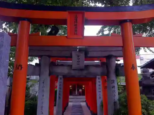 櫛田神社の鳥居