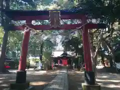 氷川女體神社の鳥居