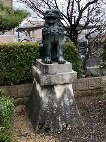 田村神社の狛犬