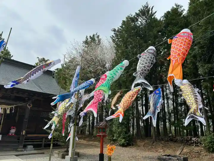 滑川神社 - 仕事と子どもの守り神(福島県)