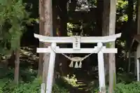 簳神明宮の鳥居