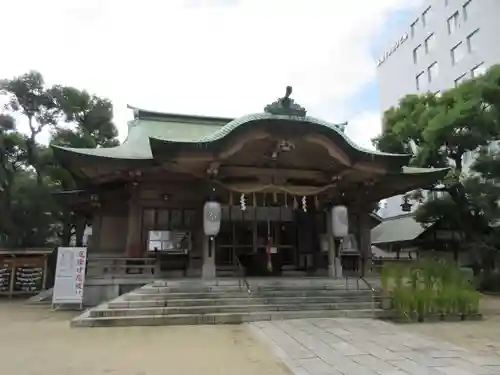 坐摩神社の本殿