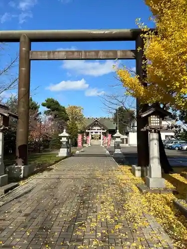 烈々布神社の鳥居