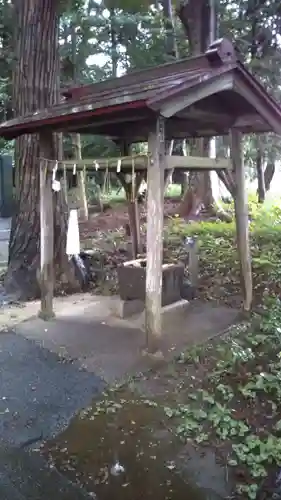 夷針神社の手水舎