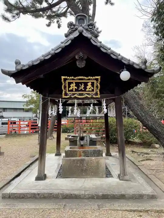 大海神社(住吉大社摂社)の手水舎