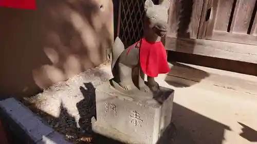 下神明天祖神社の狛犬
