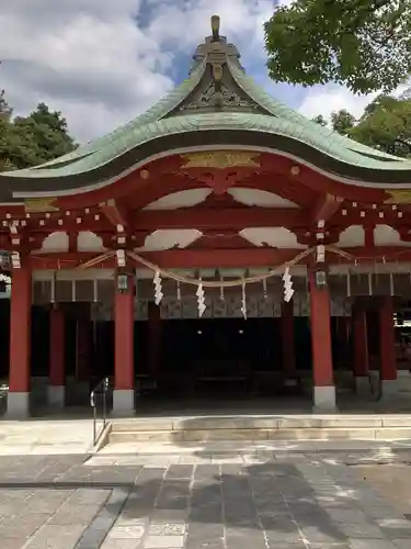 越ヶ谷久伊豆神社の本殿