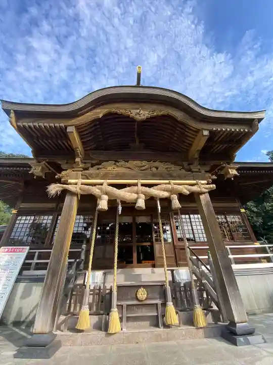戸上神社の本殿・本堂