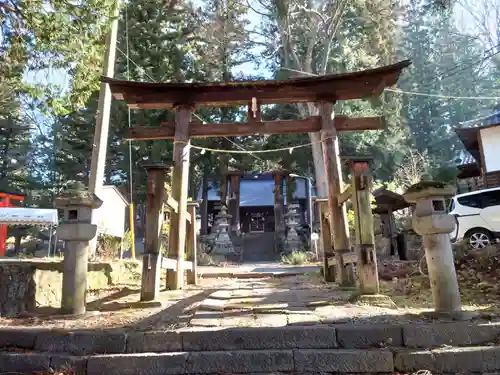 山家神社の鳥居