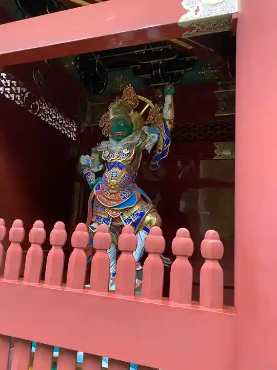 日光山輪王寺 大猷院の像