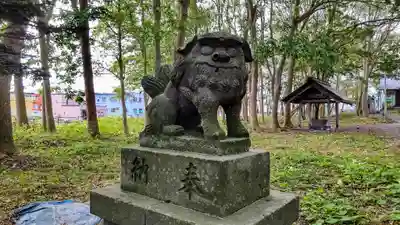 羽幌神社の狛犬