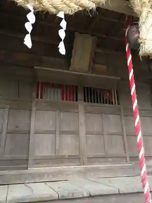長幡部神社の本殿・本堂