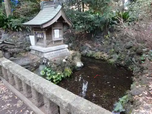 御霊神社の庭園