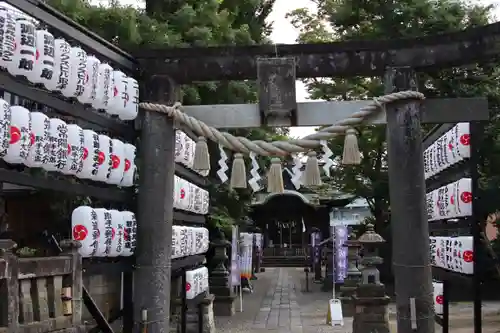 取手八坂神社の鳥居