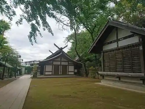 代田八幡神社の庭園