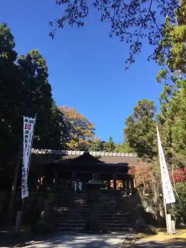 身延山 祖廟拝殿の本殿