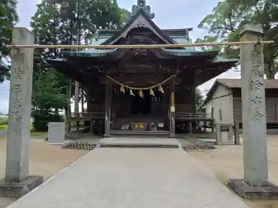 溝口竃門神社の本殿・本堂