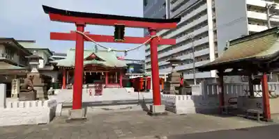 東京羽田 穴守稲荷神社の鳥居
