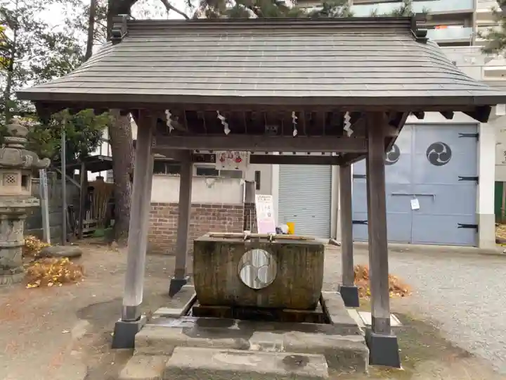 松原神社の手水舎