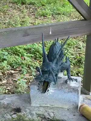 伊勢久留麻神社の手水舎