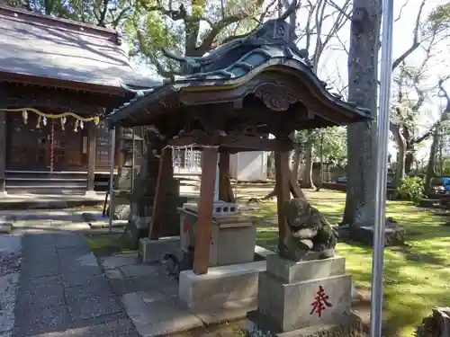 熊野神社の手水舎