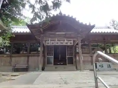 宇志比古神社の本殿・本堂